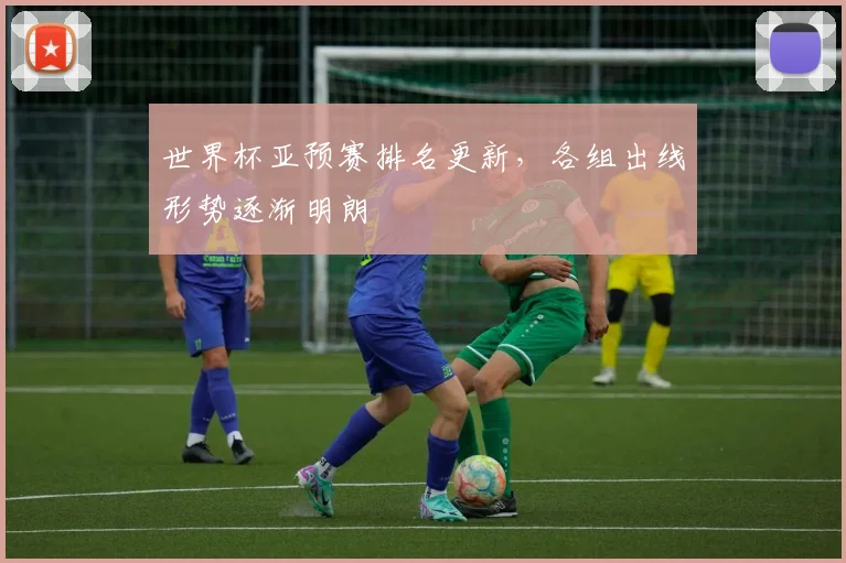 世界杯亚预赛排名更新,各组出线形势逐渐明朗