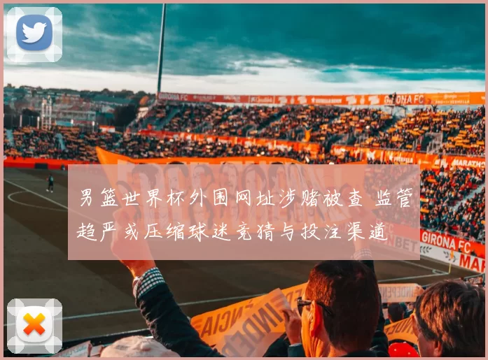 男篮世界杯外围网址涉赌被查 监管趋严或压缩球迷竞猜与投注渠道